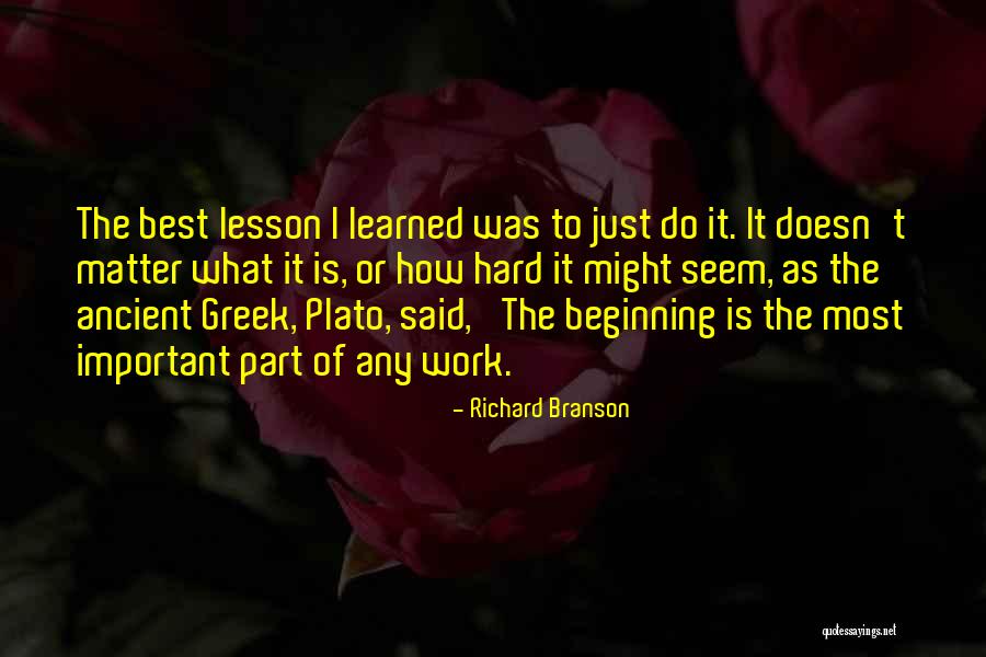 Best Just Do It Quotes By Richard Branson