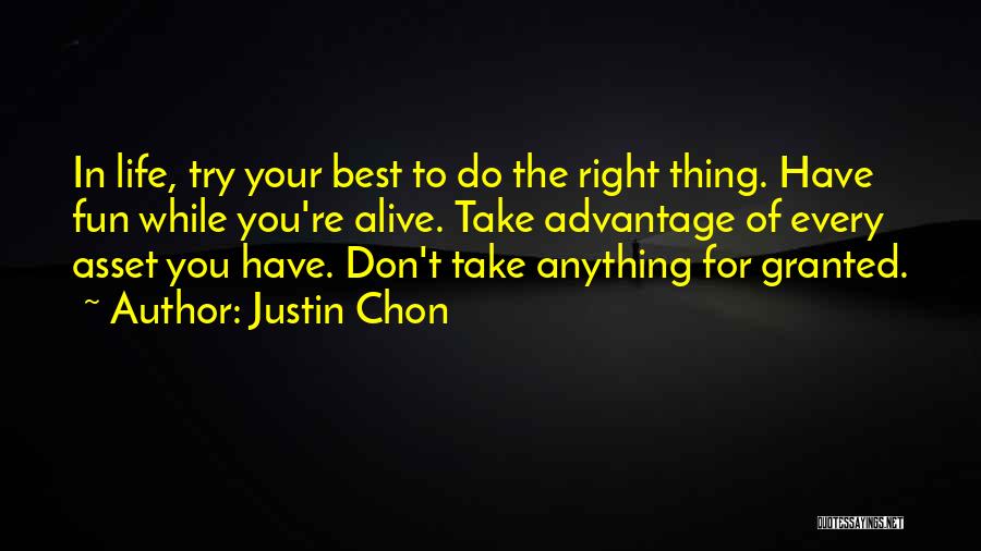 Best Justin Quotes By Justin Chon