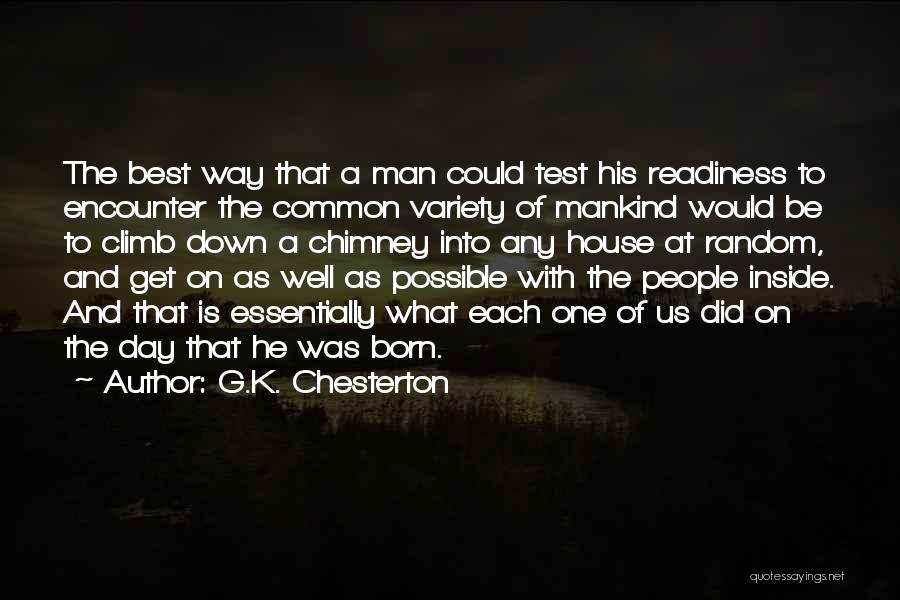 Best K On Quotes By G.K. Chesterton