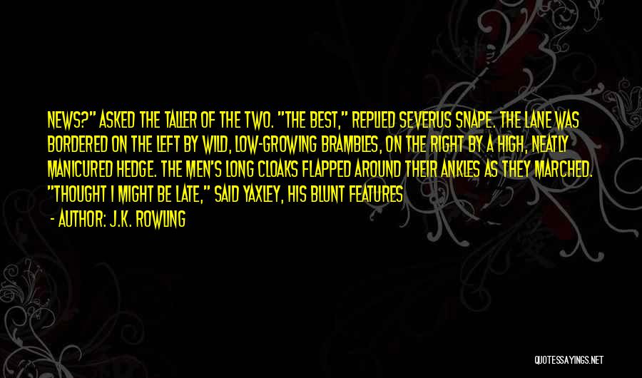 Best K On Quotes By J.K. Rowling