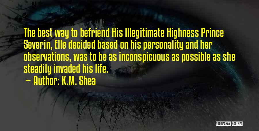 Best K On Quotes By K.M. Shea