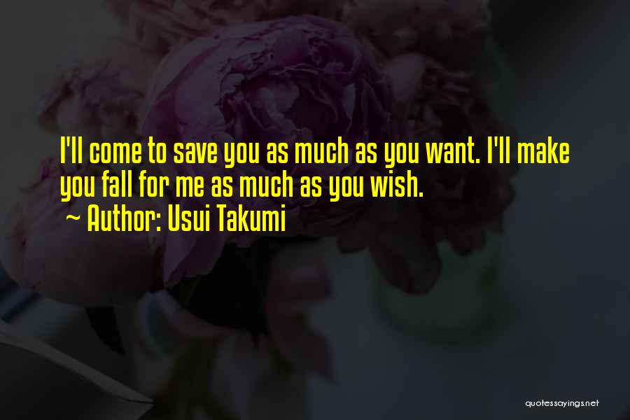 Best Kaichou Wa Maid-sama Quotes By Usui Takumi