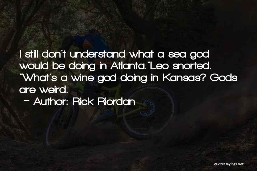 Best Kansas Quotes By Rick Riordan