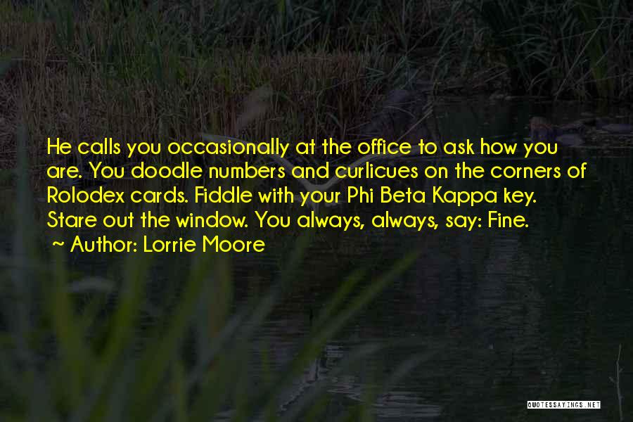 Best Kappa Quotes By Lorrie Moore