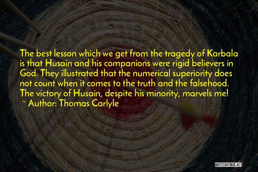 Best Karbala Quotes By Thomas Carlyle