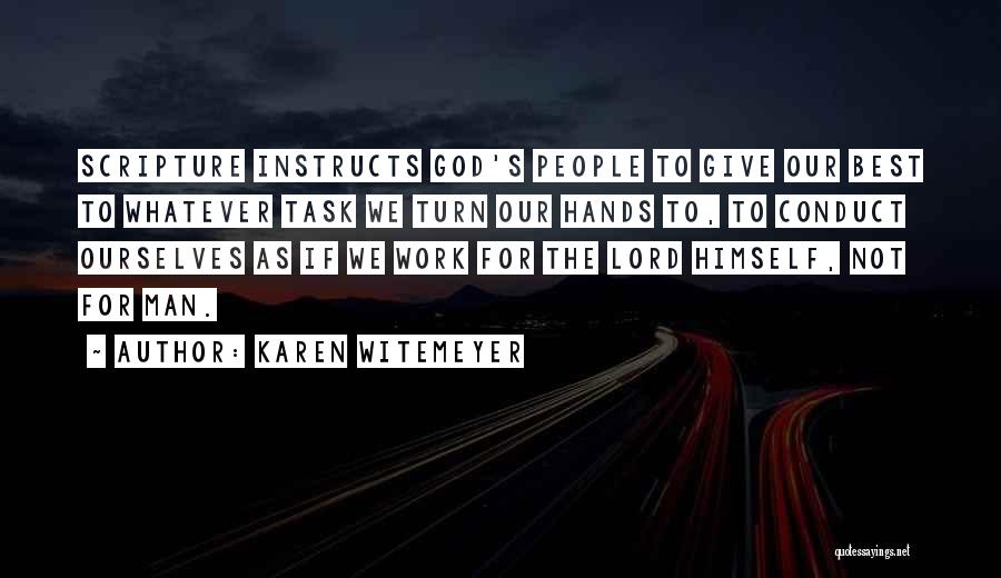 Best Karen Quotes By Karen Witemeyer