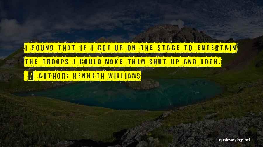 Best Kenneth Williams Quotes By Kenneth Williams