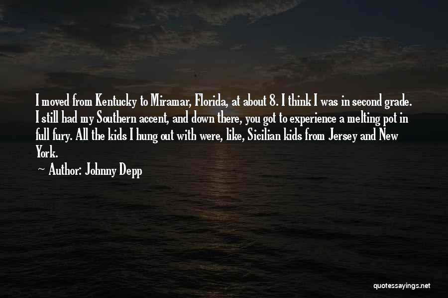 Best Kentucky Quotes By Johnny Depp