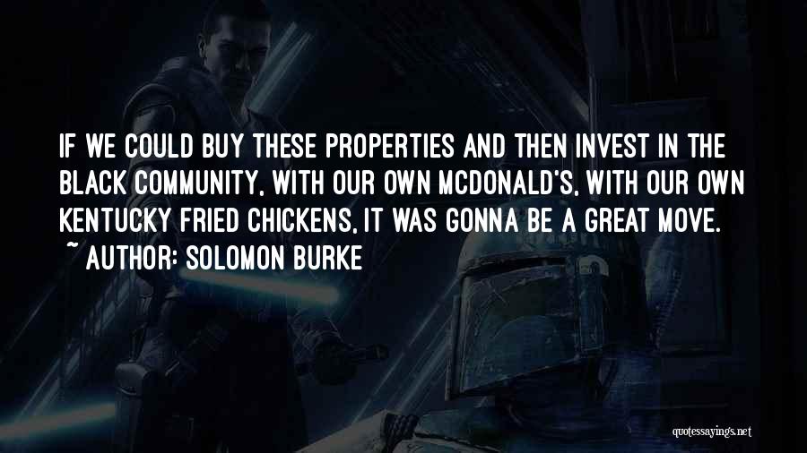 Best Kentucky Quotes By Solomon Burke