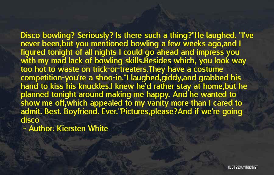 Best Kiss Off Quotes By Kiersten White Best Kiss Off Quotes By Kiersten White