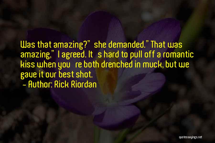 Best Kiss Off Quotes By Rick Riordan