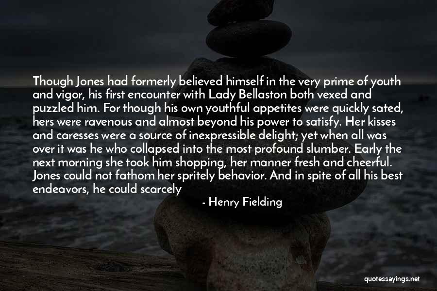 Best Kisses Quotes By Henry Fielding