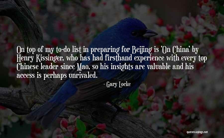 Best Kissinger Quotes By Gary Locke Best Kissinger Quotes By Gary Locke