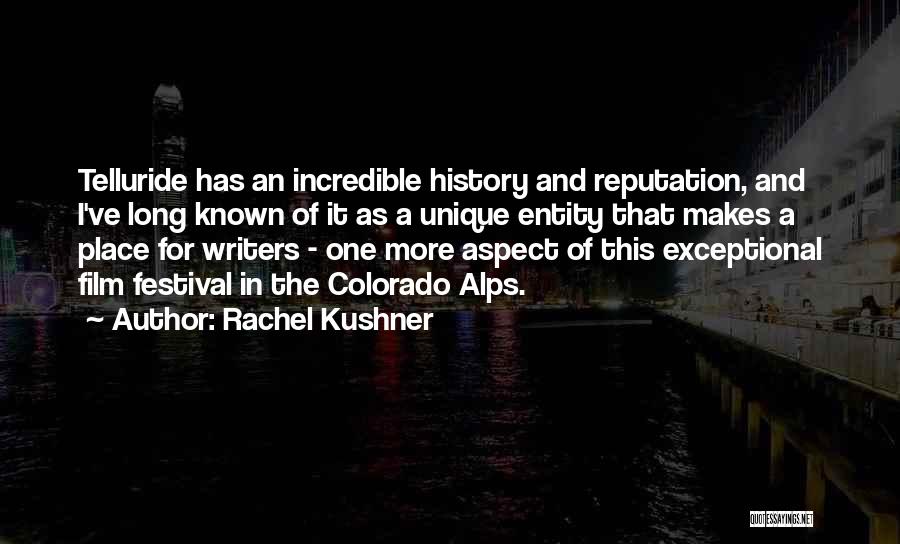 Best Known Film Quotes By Rachel Kushner