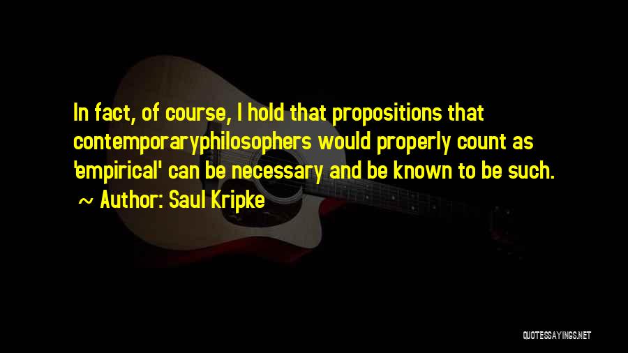 Best Kripke Quotes By Saul Kripke