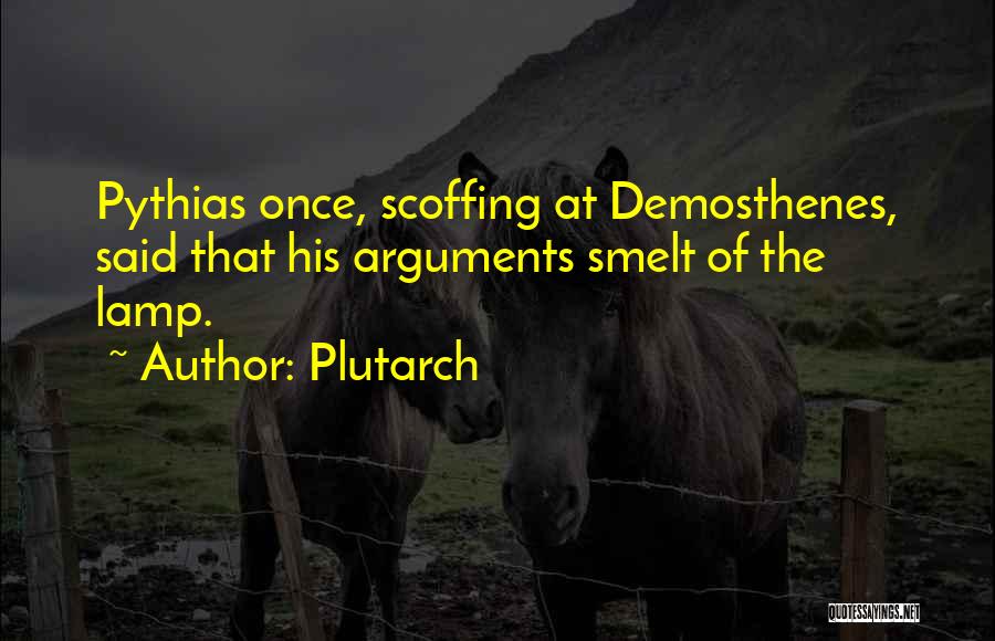 Best Lamp Quotes By Plutarch