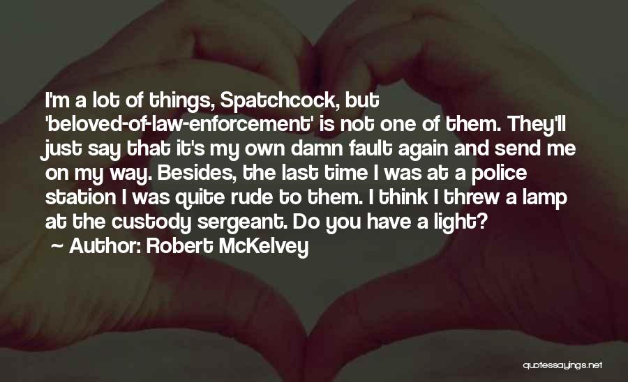 Best Lamp Quotes By Robert McKelvey