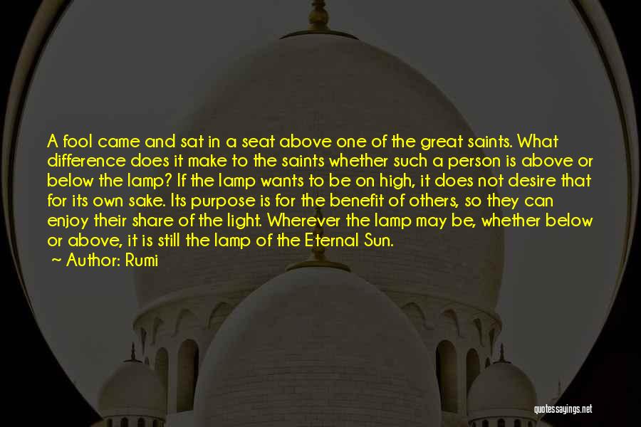 Best Lamp Quotes By Rumi