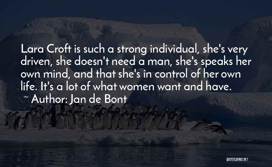 Best Lara Croft Quotes By Jan De Bont