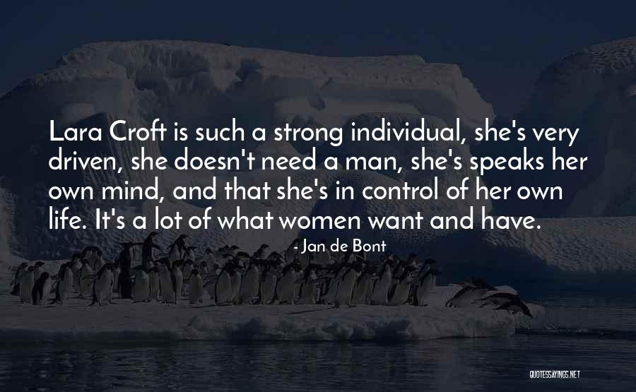 Best Lara Croft Quotes By Jan De Bont