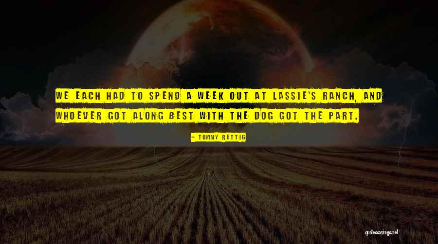 Best Lassie Quotes By Tommy Rettig Best Lassie Quotes By Tommy Rettig