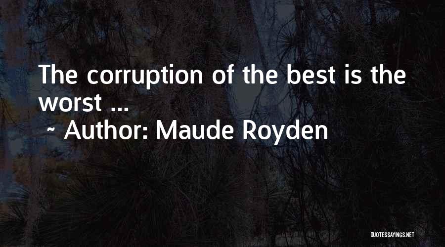 Best Latin Quotes By Maude Royden
