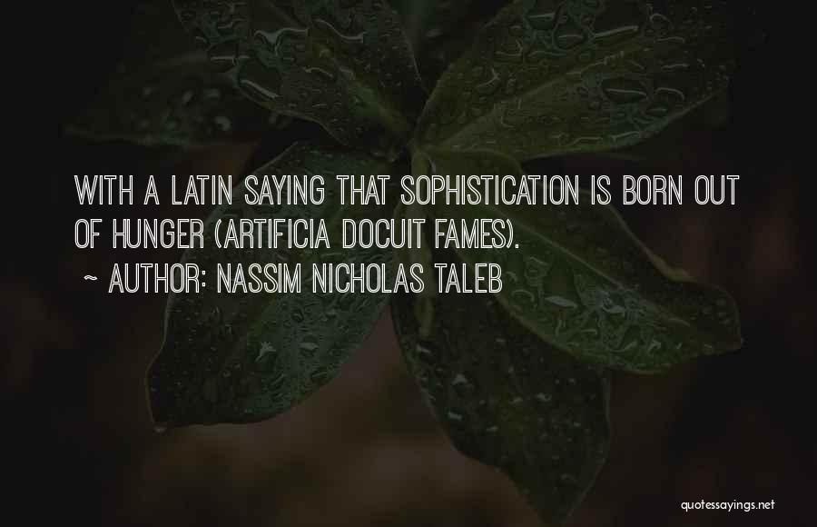 Best Latin Quotes By Nassim Nicholas Taleb