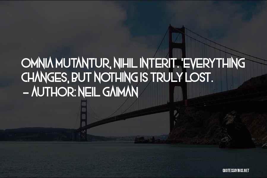 Best Latin Quotes By Neil Gaiman