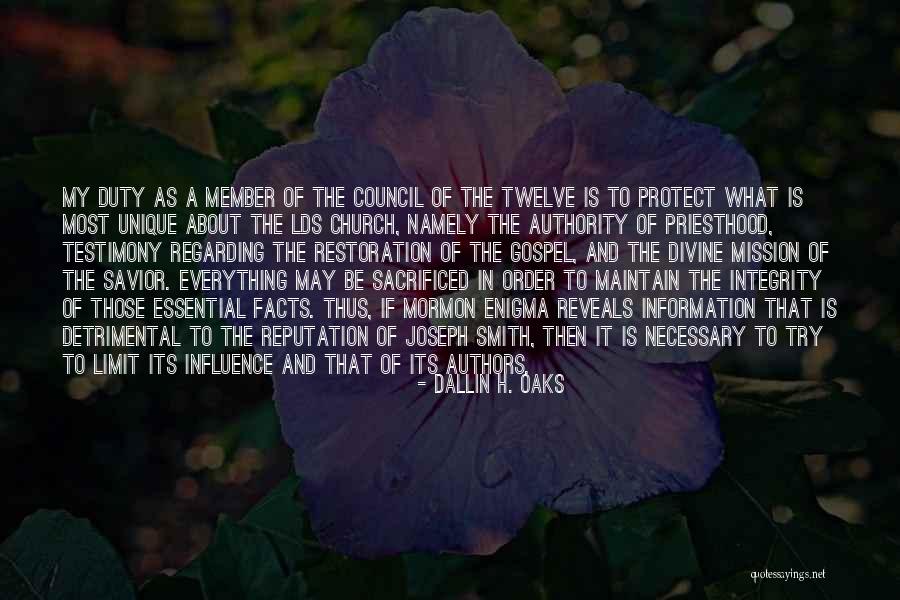 Best Lds Priesthood Quotes By Dallin H. Oaks Best Lds Priesthood Quotes By Dallin H. Oaks