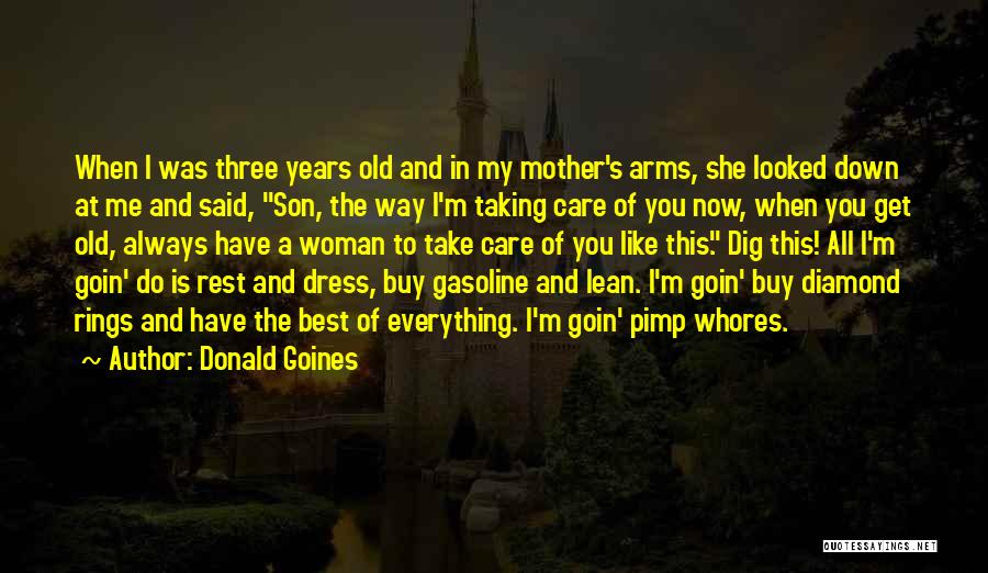 Best Lean In Quotes By Donald Goines