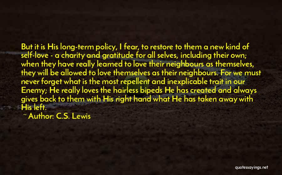 Best Learned Hand Quotes By C.S. Lewis