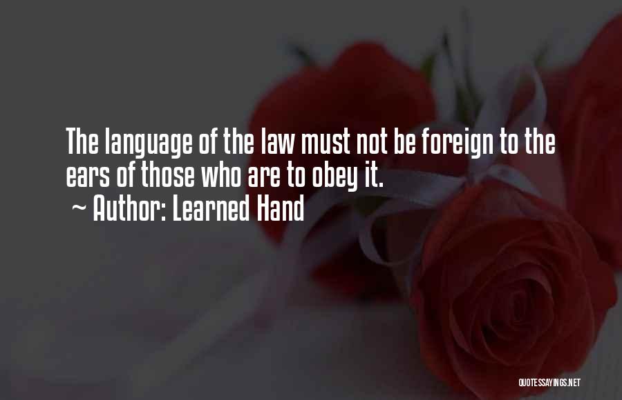 Best Learned Hand Quotes By Learned Hand