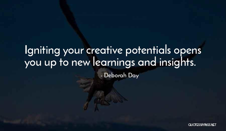 Best Learnings Quotes By Deborah Day