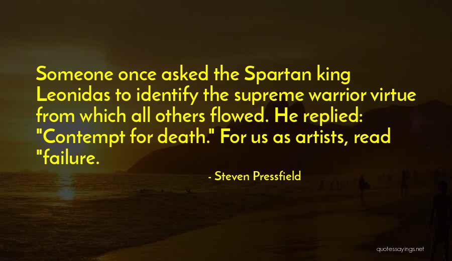 Best Leonidas Quotes By Steven Pressfield