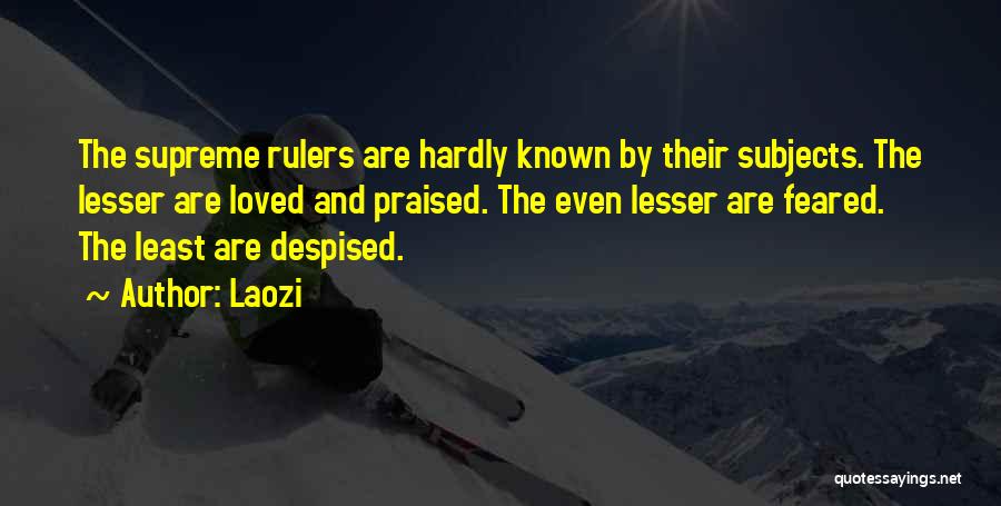 Best Lesser Known Quotes By Laozi
