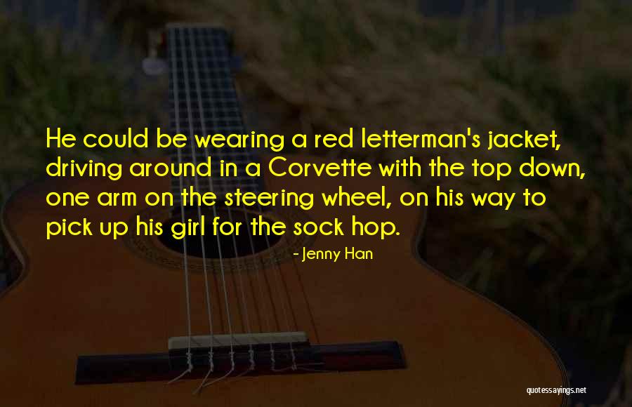 Best Letterman Jacket Quotes By Jenny Han