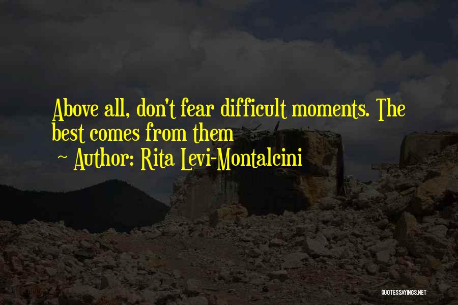 Best Levi Quotes By Rita Levi-Montalcini