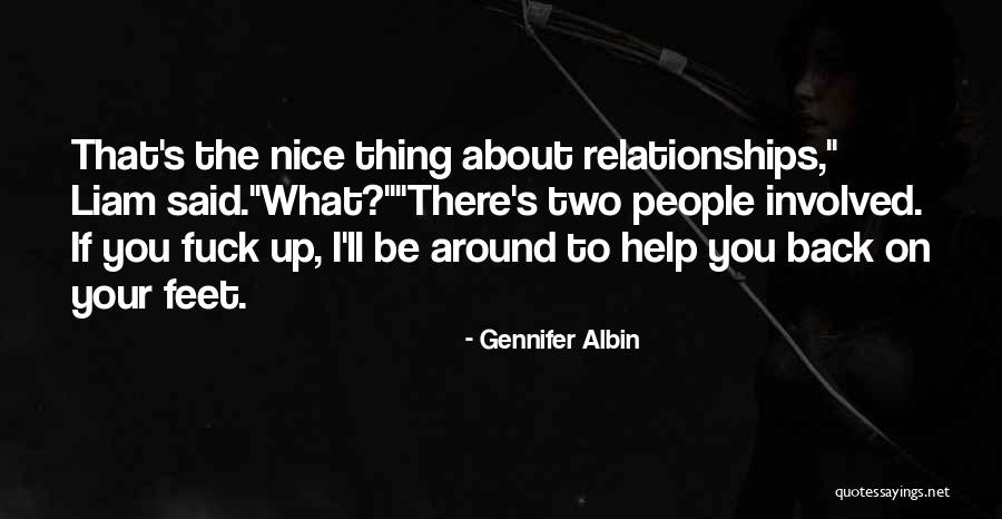 Best Liam Quotes By Gennifer Albin Best Liam Quotes By Gennifer Albin