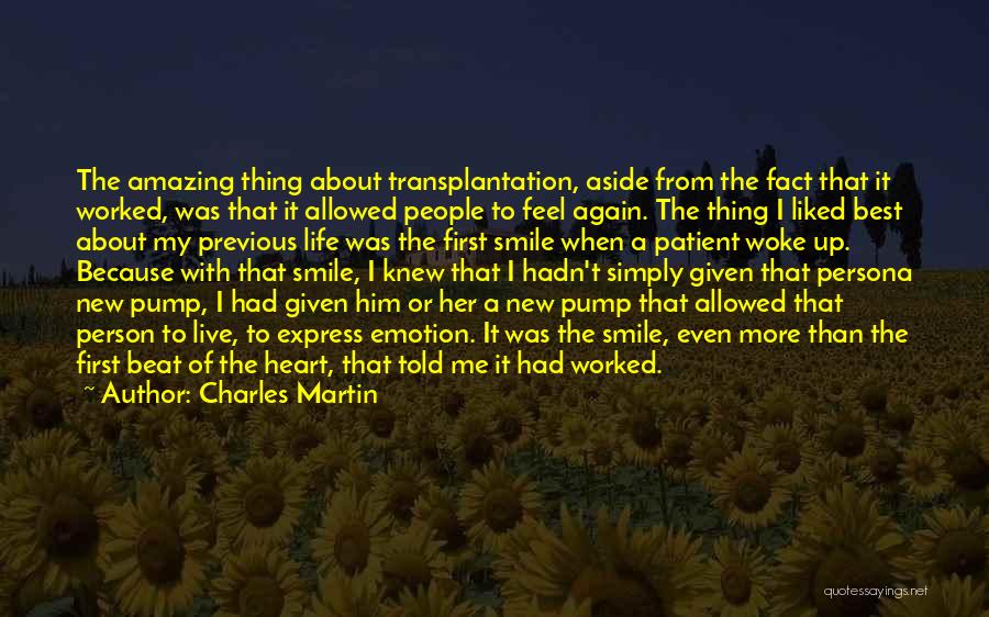Best Life Fact Quotes By Charles Martin