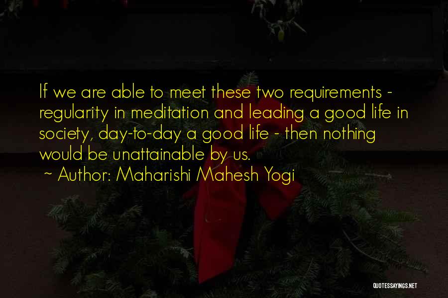 Best Life Leading Quotes By Maharishi Mahesh Yogi