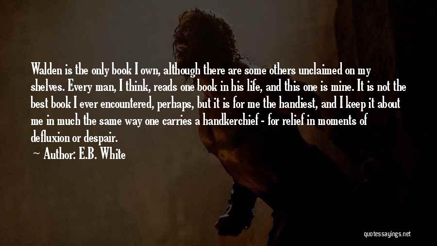 Best Life Moments Quotes By E.B. White