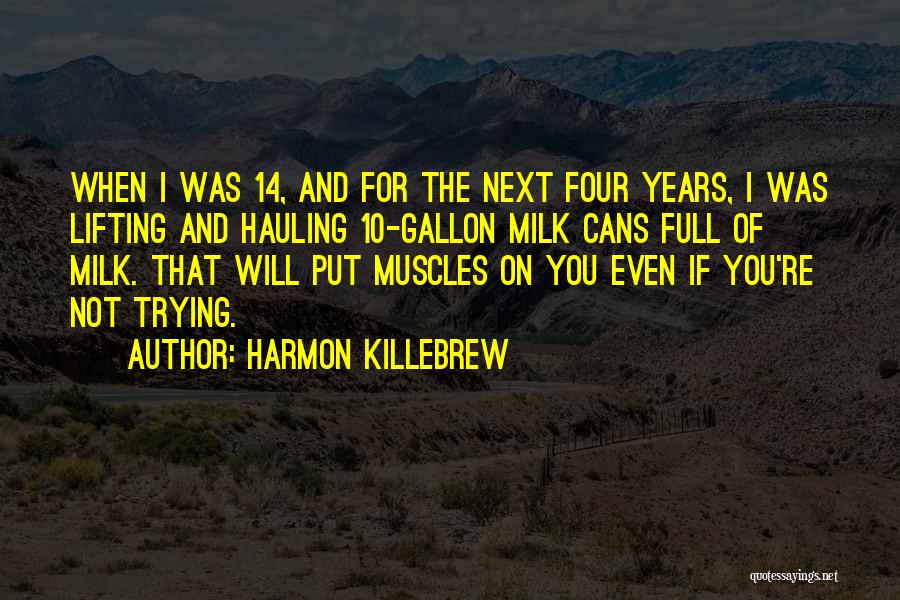 Best Lifting Quotes By Harmon Killebrew
