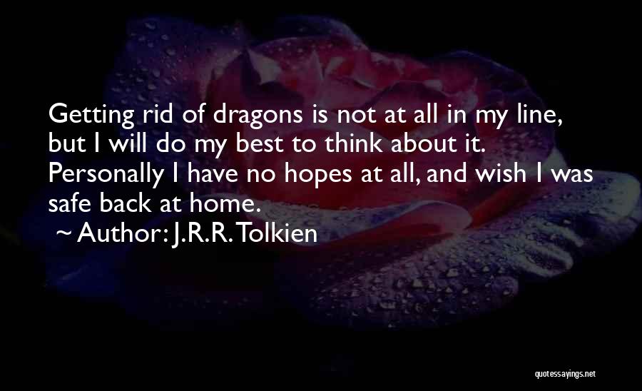 Best Line Quotes By J.R.R. Tolkien