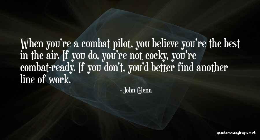 Best Line Quotes By John Glenn