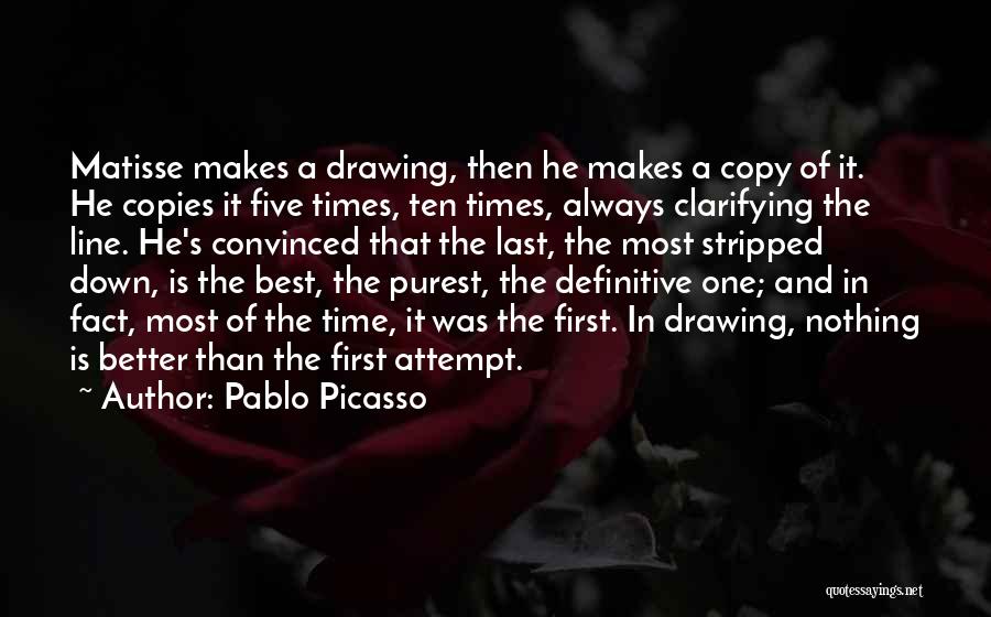 Best Line Quotes By Pablo Picasso