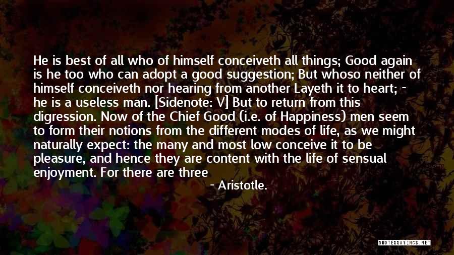 Best Lines For Life Quotes By Aristotle.