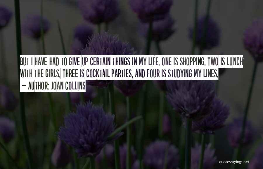 Best Lines For Life Quotes By Joan Collins