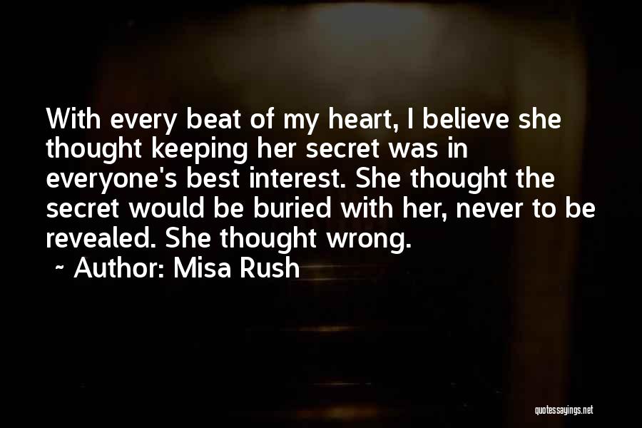 Best Lit Quotes By Misa Rush