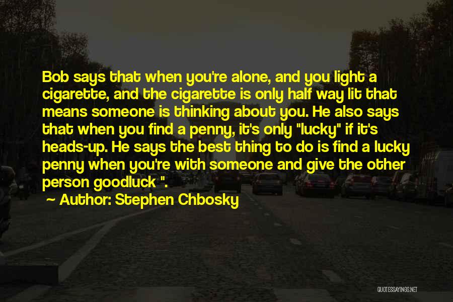 Best Lit Quotes By Stephen Chbosky