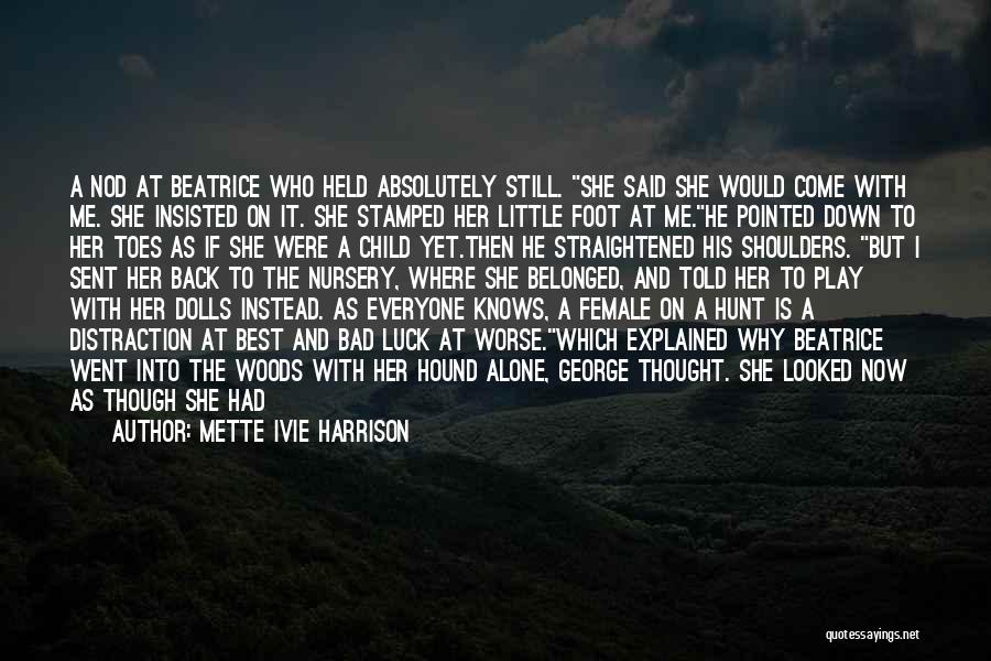 Best Little Foot Quotes By Mette Ivie Harrison